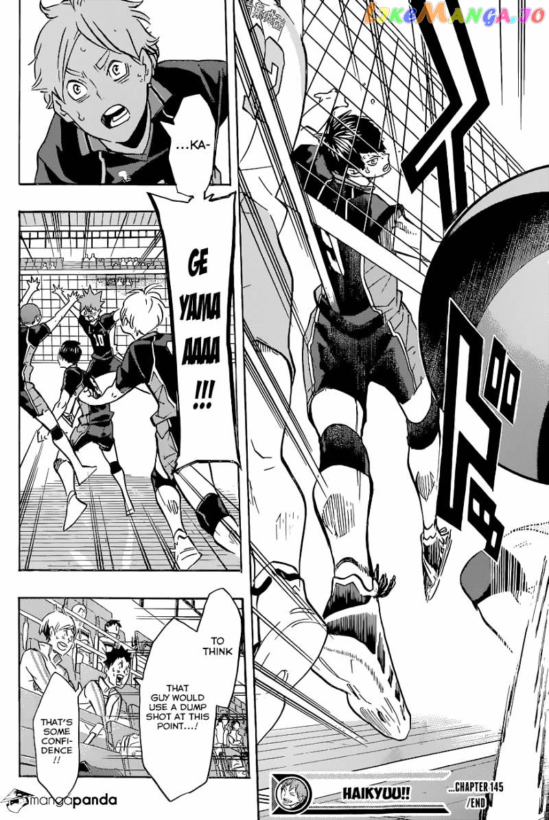 Haikyuu!!, Chapter 145 image 17